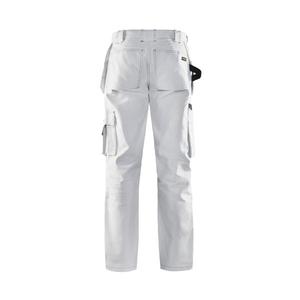 BLAKLADER - 153112101098D108 Pantalones de pintor Blanco/Gris oscuro-EAN 7330509755228 PANTALONES DE TRABAJO DE CARGA - Product Image 2