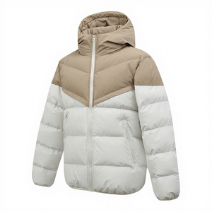 Chaqueta Bomber de Invierno para Hombre, Nueva, a la Moda, Resistente al Viento, Cómoda, Informal, Holgada, con Capucha Desmontable, Cierre Frontal OEM - Product Image 1