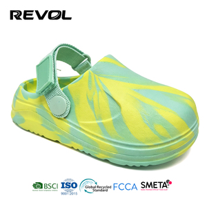 Sabots EVA pour enfants, sangle arrière réglable, dessus en EVA, motif camouflage, respirant, léger, antidérapant - Product Image 3