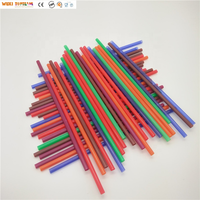Paille en PLA biodégradable de qualité alimentaire 100% paille Bio colorée écologique paille à boire en PLA