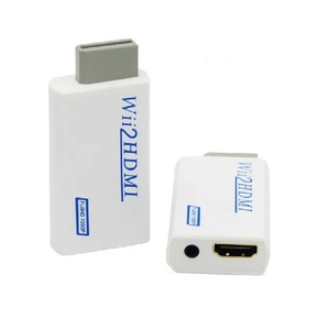Convertisseur portable <span class=keywords><strong>Wii</strong></span> vers <span class=keywords><strong>HDMI</strong></span>, adaptateur audio-vidéo <span class=keywords><strong>pour</strong></span> console <span class=keywords><strong>Wii</strong></span>, câble de liaison d'affichage de jeu HD, connecteur OEM ODM - Product Image 3