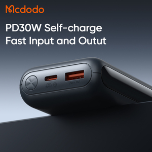 Mcdodo 453 Ultra Mini 10000mAh Power Bank Card Pocket Size 33W PD PPS Fast External Battery Pack 10000mAh pour <span class=keywords><strong>Mac</strong></span>. Tablette TWS - Product Image 5