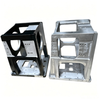 Cadre de support en aluminium moulé sous pression usiné CNC, tolérance de précision 0,05-0,1 mm, certifié IATF16949, fonderie de machines non standard