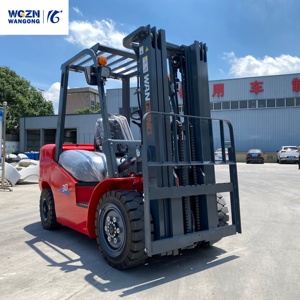 Montacargas Diésel WGZN de 3 Toneladas, Mantenimiento Sencillo, Elevador de Carga para Puerto - Product Image 1