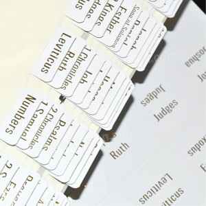 Pestañas bíblicas laminadas <span class=keywords><strong>de</strong></span> fábrica para estudiar Pestañas bíblicas católicas para mujeres - Product Image 4