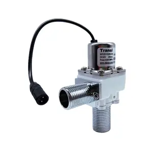 Transl dc 6v 12v elettrico a impulsi che si aggancio automatico dell'orinatoio sensore di scarico rubinetti rubinetti valvola solenoide dell'acqua