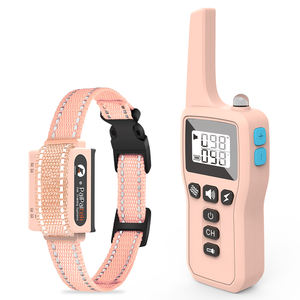 <span class=keywords><strong>Collar</strong></span> de entrenamiento para perros personalizado al por mayor con control remoto, herramienta de entrenamiento para mascotas recargable sin ladridos, collares para cachorros - Product Image 1