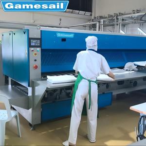 Máquina Automática Foldimate <span class=keywords><strong>de</strong></span> Planchado <span class=keywords><strong>y</strong></span> Doblado <span class=keywords><strong>de</strong></span> Ropa para Hotel 3000 mm - Product Image 1