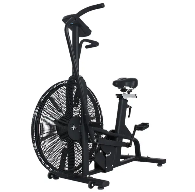 Gimnasio Inicio culturismo bicicleta ejercicio aeróbico ventilador Spinning interior Air Bike entrenamiento fitness ejercicios de piernas