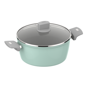 Ensemble de casseroles en céramique <span class=keywords><strong>Green</strong></span> <span class=keywords><strong>Pan</strong></span> pour la cuisine, compatible avec les plaques à induction, ensemble de casseroles en aluminium - Product Image 3