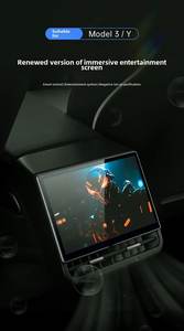 Pantalla trasera de 8,66 pulgadas para Tesla Model 3 2017-2023 para Model <span class=keywords><strong>Y</strong></span> 2019-2024 4G + 64G Soporte de pantalla de entretenimiento trasero - Product Image 6