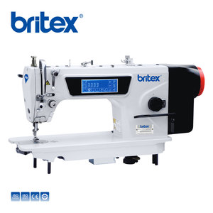 BR-B5-D4 otomatik Lockstitch endüstriyel DİKİŞ MAKİNESİ Britex konuşan dokunmatik ekran otomatik düzeltici yüksek hızlı DİKİŞ MAKİNESİ - Product Image 2
