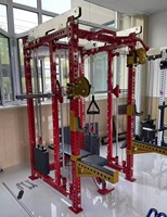 Meilleures ventes : Cage de musculation commerciale multifonctionnelle avec Smith Trainer pour entraînement pectoral et des épaules