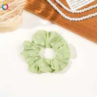 Trending Retro Fashion Ponytail Holders Bandas elásticas y lazo Acrílico Satén Cinta Venta al por mayor Venta caliente Accesorios para el cabello - Product Image 1