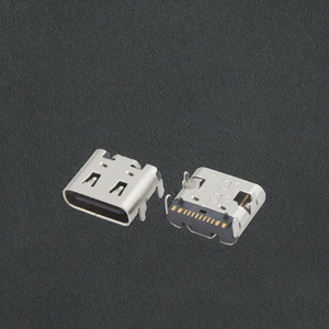 Conector Metálico de Montaje en Superficie en Ángulo Recto USB 3.1 Tipo-C 5P DSC-0152, Corriente Nominal de 5A para Cable de Carga de PS5 - Product Image 3