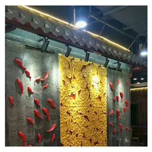 Ubin atap tanah liat tradisional Cina untuk dekorasi hotel
