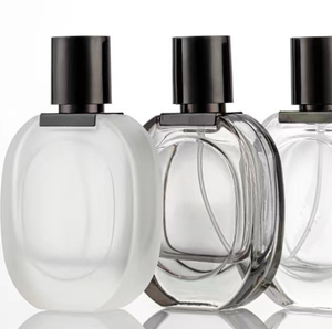 High Grade Portable 30ml clear Glass Empty Refillable Perfume <b>Bottle</b> Customized logo - Product Image 4