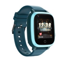 Montre connectée pour enfants L15 Unisoc SL8521E carrée, étanche IP67, réseau 4G, AGPS, démarrage à froid, contrôle photo à distance, podomètre, réveil