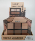 คอนซีลเลอร์และคอนทัวร์ริ่งพาเลทท์ของแซนดี้แป้งแต่งหน้าสำหรับผู้หญิงทุกสภาพผิว - Product Image 3