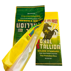 Sacs en plastique tissé PP laminé Bopp pour le stockage du blé, du sucre en roche et du riz, vides, de 25 kg et 50 kg, de la marque Nigeria <span class=keywords><strong>Mama</strong></span> Gold - Product Image 2