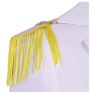 Costume de cosplay Fujitora One Piece, manteau long blanc et violet avec personnages Justice, tenue de jeu de rôle anime pour adultes - Product Image 4