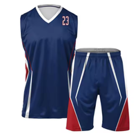 Tenue de volley-ball unisexe adulte sur mesure, nouvelle collection, 100 % polyester, légère, séchage rapide, respirante, vêtements de sport