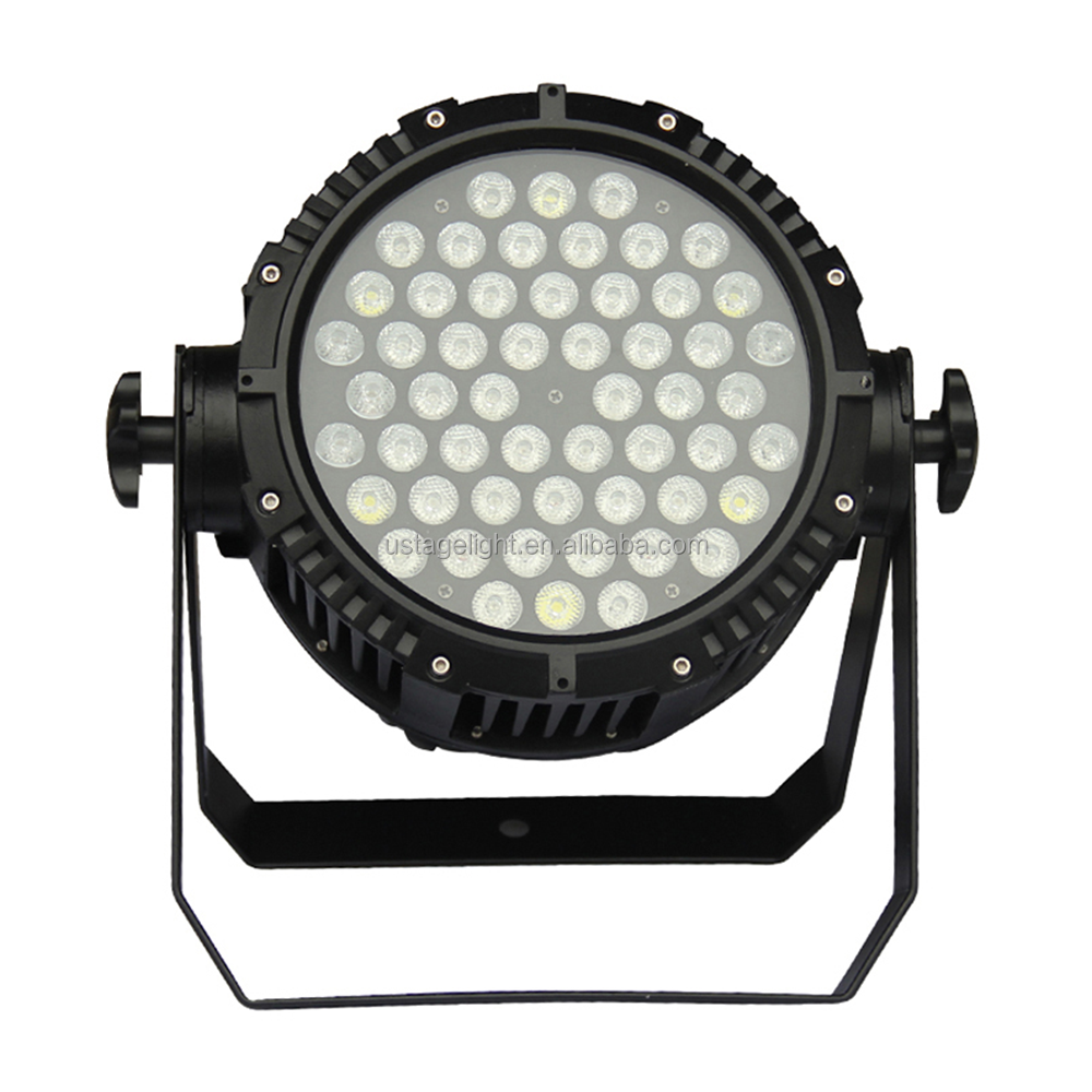 Открытый 54x3 Вт светодиодный водонепроницаемый IP65 Par свет DMX512 контроль профессиональное сценическое освещение