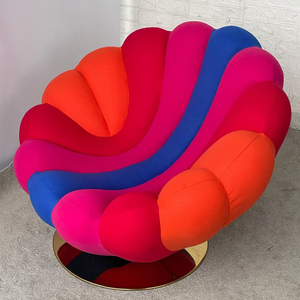Italiano creativo Anemone <span class=keywords><strong>Giovannetti</strong></span> divano singolo moderno minimalista soggiorno pigro per il tempo libero sedia girevole - Product Image 1