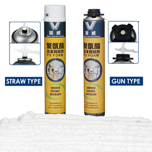 Siway sv302 750ml cửa gỗ cài đặt chuyên nghiệp khối lượng lớn Polyester PU Polyurethane bọt Sealant PU phun bọt - Product Image 2