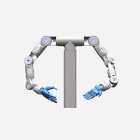 Robot de 7 Ejes con Doble Brazo, Inteligente, Desarrollo Secundario, Convertible Humanoide, para Investigación y Ensamblaje, Disponible para Laboratorios y Líneas de Producción