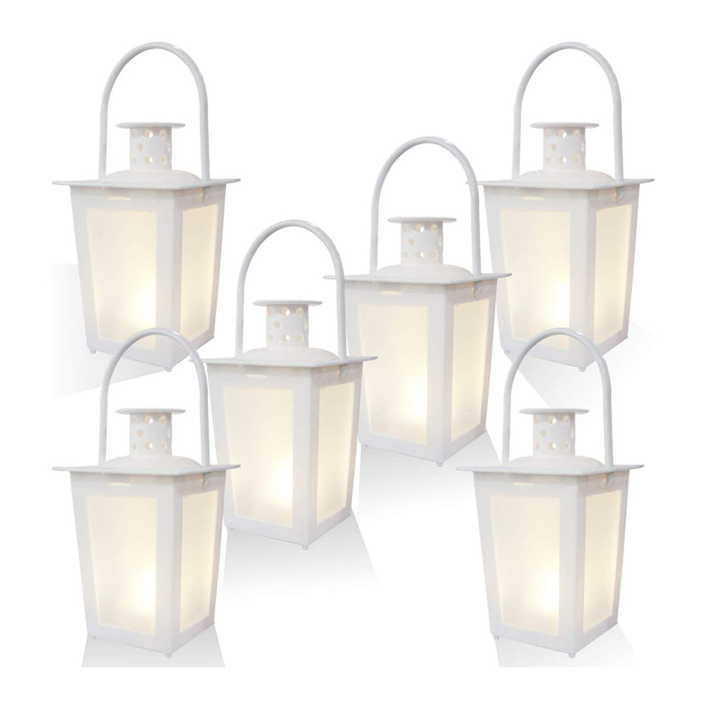 Мини декоративный металлический фонарь для свечи, винтажный подвесной фонарь для Хэллоуина, Рождества, свадьбы