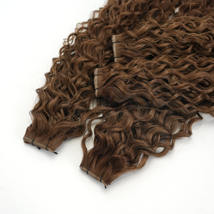 Extensions de cheveux naturels Juancheng Lanxun en gros, tissages Genius Wefts invisibles, cheveux indiens vierges Remy - Product Image 2
