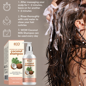 Champú de Aceite de Coco Hidratante Extra Fuerte de Marca Privada para Cabello Seco, Encrespado o Grueso-739185 - Product Image 4