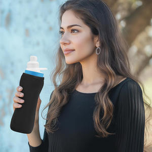 Housse isolante pour bouteille en gros, avec logo personnalisé, pour bouteille de 22 oz, idéale pour les activités de plein air, les voyages, le sport et les cadeaux d'entreprise - Product Image 6