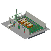 Composteur de déchets alimentaires haute efficacité mis à jour, grand volume, fonctionnement automatique PLC, traitement microbien 24h/24, prix usine abordable