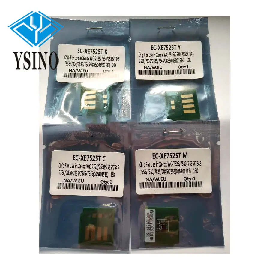 WXP/ERU Drum Chips wc7525 for XEROX WC7525/7530/7535 Drum Cartridge chips wc7545/7556/7830/7835/7845/7855/7970 Drum reset chips