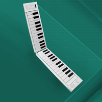 Home Entry-level Practice Electronic Piano 49 Key Foldable Digital USB Keyboard Professional Portable Midi Plus Practice