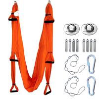 Kit de balançoire de yoga aérien professionnel 5M, couleur et logo personnalisables, soies en nylon haute résistance durables pour l'exercice, hamacs de qualité supérieure