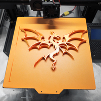Accessoires pour imprimante 3D, plaque de construction en résine composite double face 235x235mm, plateforme de lit d'impression 3D pour Creality Ender 3 V3
