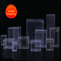 Boîte en plastique transparente, petite, personnalisée, pour aliments, transparente, 1200*400*230mm, boîtes d'emballage, emballage, bonbons, cadeaux, savon, empilable avec couvercle