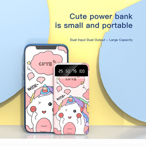 Banque de puissance portative de 10000mAh de Chine mince et petite avec la banque de batterie pratique de câble - Product Image 5