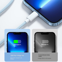 Kabel Data Grosir Supermarket 10FT untuk Pengisi Daya iPhone, Kabel Pengisian Cepat, Cargadores Para Celular, Kabel Pengisi Daya iPhone