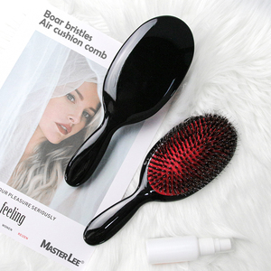 <span class=keywords><strong>Brosse</strong></span> Démêlante à Coussin d'Air, <span class=keywords><strong>Brosse</strong></span> à Poils <span class=keywords><strong>de</strong></span> <span class=keywords><strong>Sanglier</strong></span>, <span class=keywords><strong>Brosse</strong></span> Plate Personnalisée avec Logo, Boîte en Papier - Product Image 3