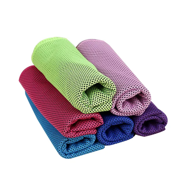 Hot Sell High Quality Custom Soft Breathable Chilly Towel Stay Cool Yoga Sport Gym Workout Cooling Towel Ice Towel