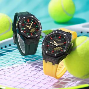 Montre SMAEL 8088, best-seller, double fuseau horaire, digitale, sport, pour homme, lumineuse, multifonctionnelle, étanche, pour femme - Product Image 5