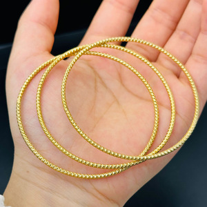 Vòng đeo tay bằng thép không gỉ rắn của phụ nữ sang trọng với xu hướng quốc gia cổ đại mạ không phai thời trang vòng tròn ngọc trai kế thừa - Product Image 6