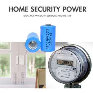 Li-SCLO2 3,6 v <span class=keywords><strong>1</strong></span>/2 AA <span class=keywords><strong>ER14250</strong></span> литиевая батарея с проводами и разъемы круглые светодиодные лампы - Product Image 5