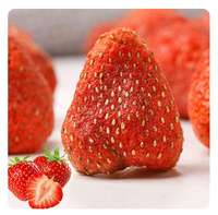Vente en gros de haute qualité à bas prix Fraise congelée Fruits séchés Goût sucré Processus de séchage FD Emballage en vrac