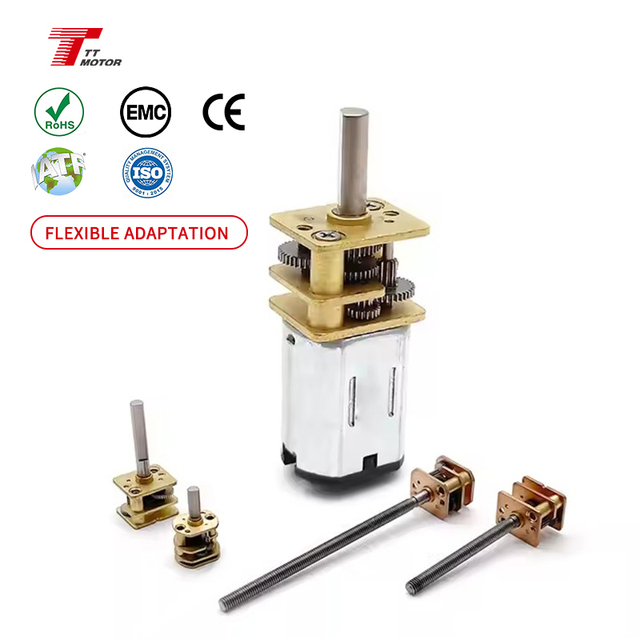 12mm 3v 6v 12v 24v High Torque Good Quality Mini Electric Brush Motor Small Micro N10 N20 N30 DC Gear Motor with Encoder