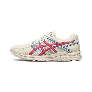 Chaussures de sport Asicse pour hommes en maille tricotée d'automne, respirantes, style unique, semelle épaisse, légères, course d'hiver - Product Image 2